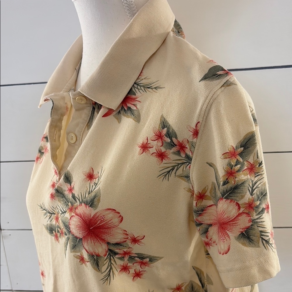 EP Pro Women’s Floral Golf Polo Shirt Size M | Stylish & Performance Ready